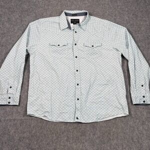 Cody James Regular‎ Fit Western Long Sleeve Button Up Shirt Men's Size 2XL